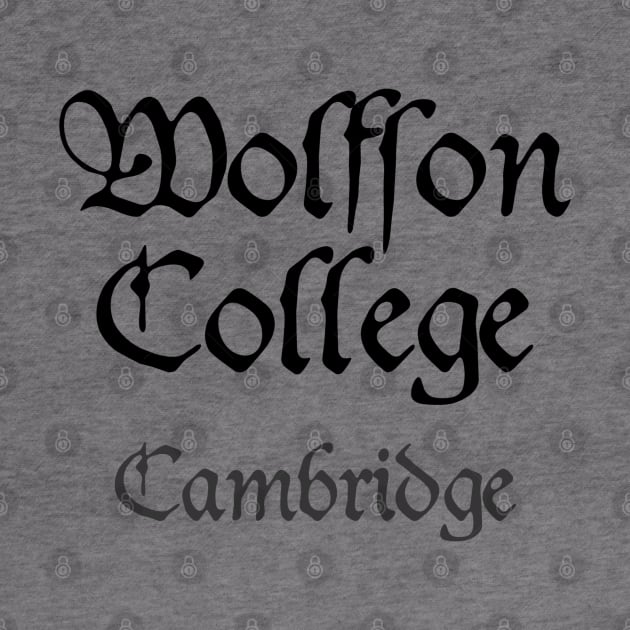 Cambridge Wolfson College Medieval University by RetroGeek